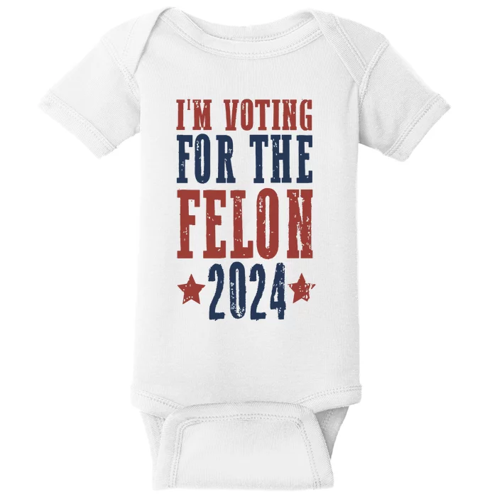 Trump 2024 Free Trump Donald Trump 2024 Baby Bodysuit