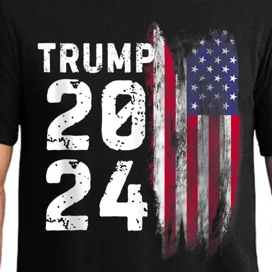 Trump 2024 Flag Usa Pajama Set