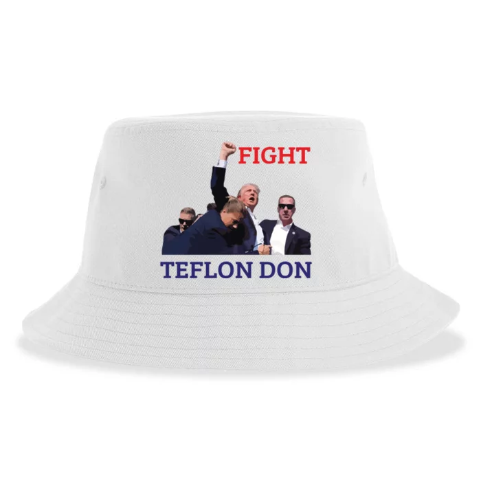 Trump 2024 Fight Trump For President I Will Fight Trump Sustainable Bucket Hat