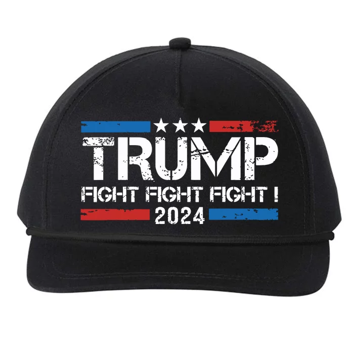 Trump 2024 Fight Fight Fight Trump President Election 2024 Snapback Five-Panel Rope Hat