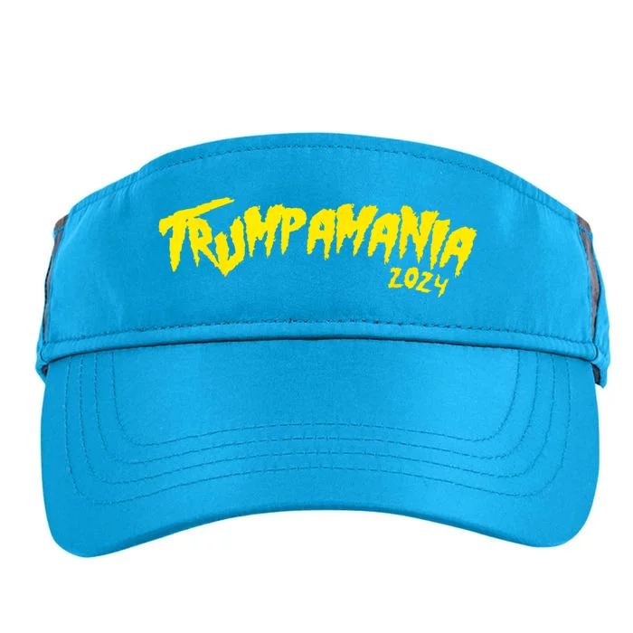 Trumpamania 2024 Funny Trump Adult Drive Performance Visor