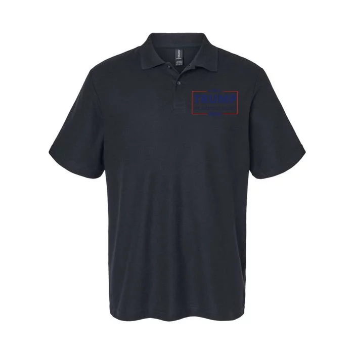 Trump 2024 Fix America Again Softstyle Adult Sport Polo