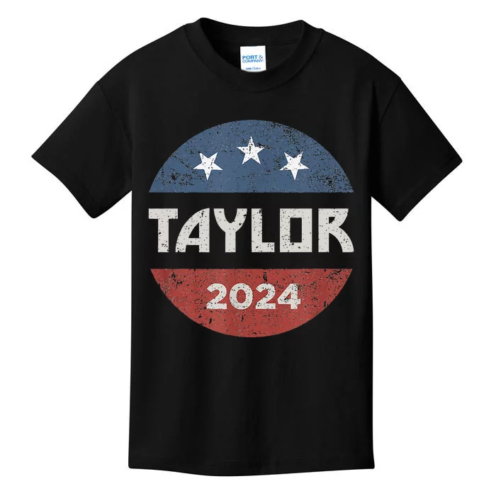 Taylor 2024 First Name Personalized Kids T-Shirt