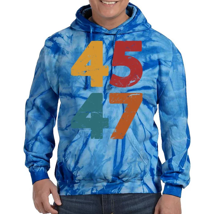 Trump 2024 Great Gift Tie Dye Hoodie