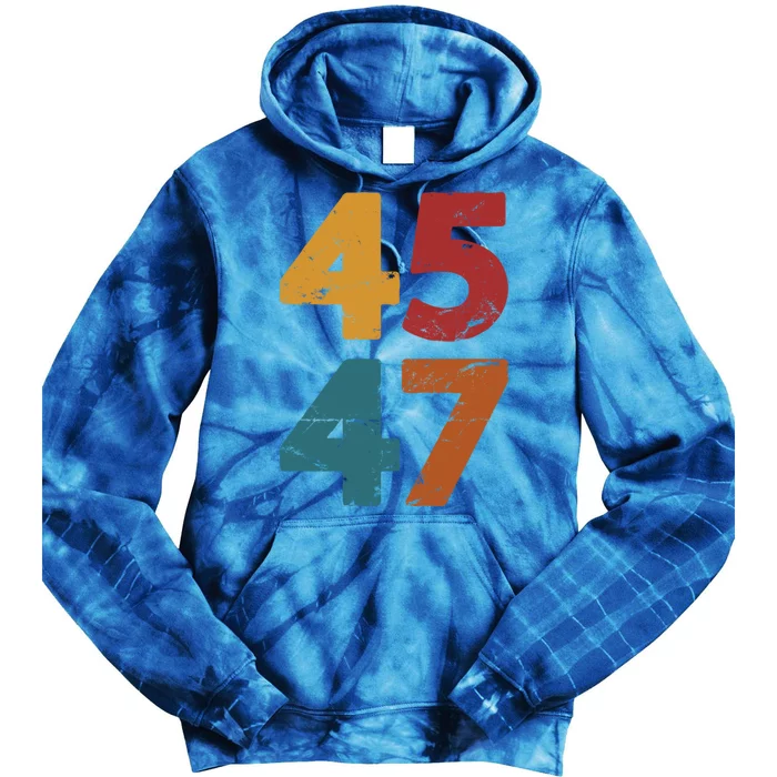 Trump 2024 Great Gift Tie Dye Hoodie