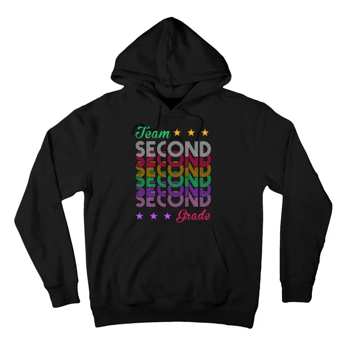 Team 2nd Grade Teacher Back To School Hoodie