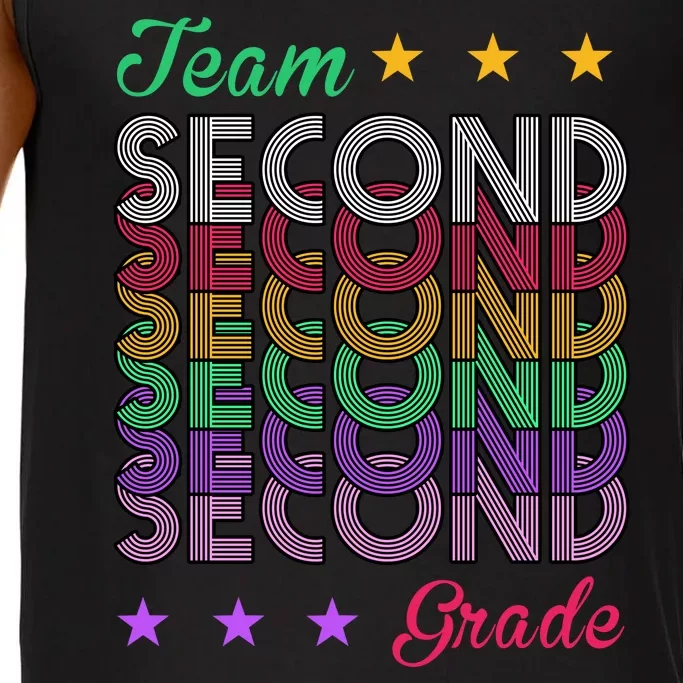 Team 2nd Grade Teacher Back To School Comfort Colors® Tank Top