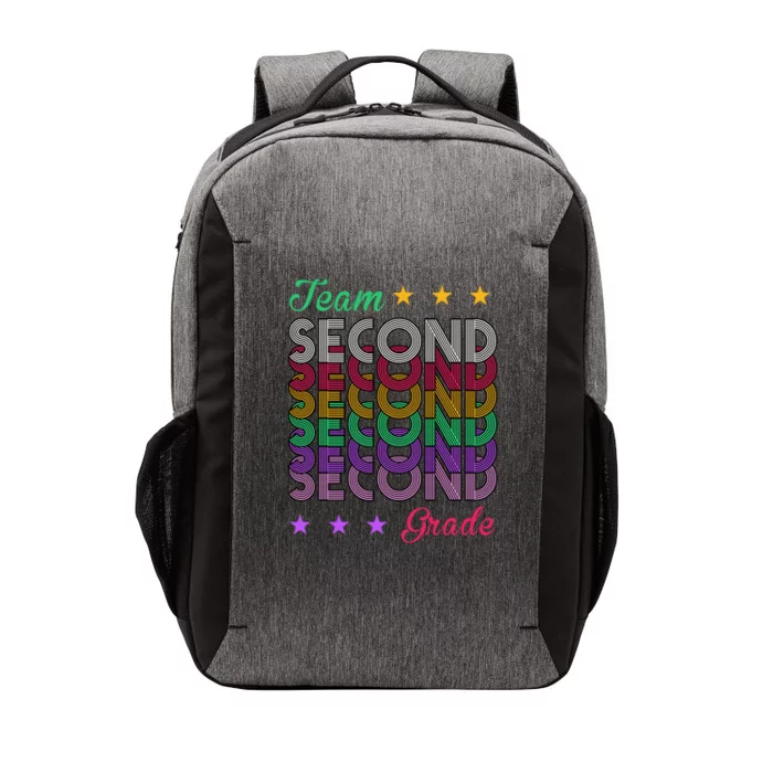 Team 2nd Grade Teacher Back To School Vector Backpack