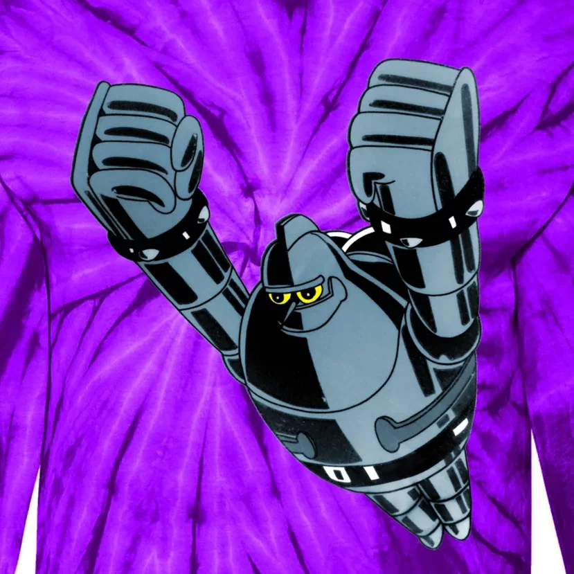 Tetsujin 28 Gigantor Tie-Dye Long Sleeve Shirt