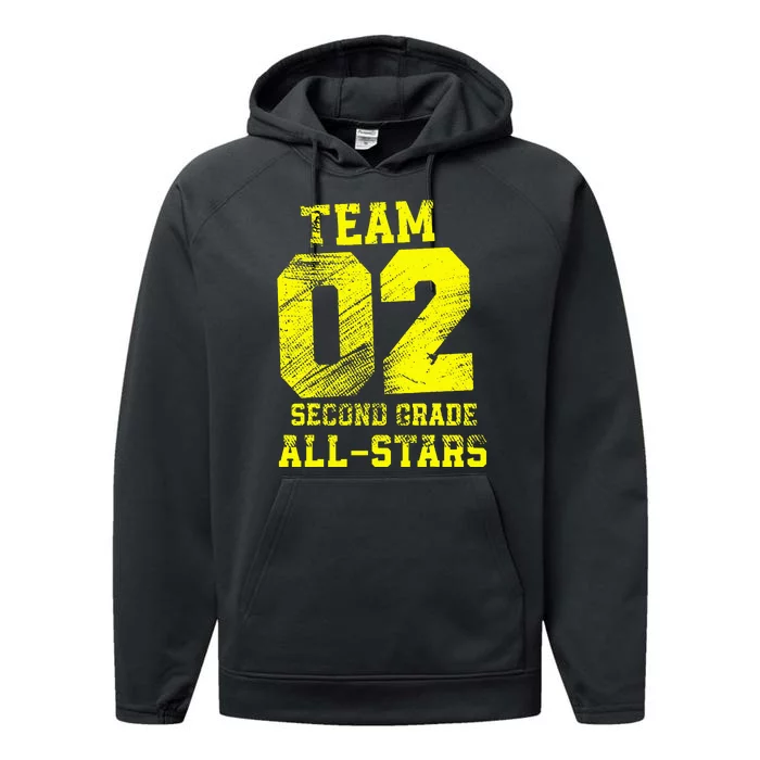 Team 2nd Grade Allstars Performance Fleece Hoodie