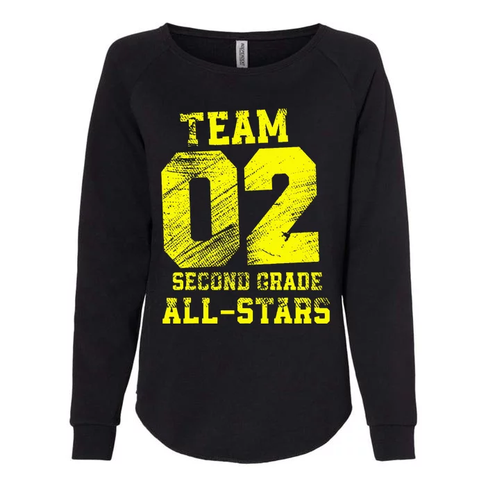 Team 2nd Grade Allstars Womens California Wash Sweatshirt