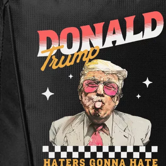 Trump 2024 Haters Gonna Hate Donald Preppy Edgy City Backpack