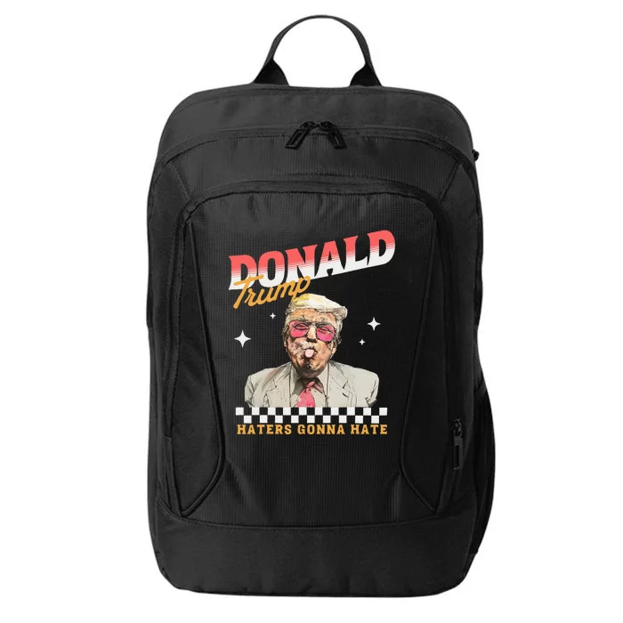 Trump 2024 Haters Gonna Hate Donald Preppy Edgy City Backpack