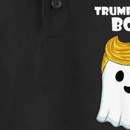 Trump 2024 Hair Funny Ghost Halloween Boo Dry Zone Grid Performance Polo