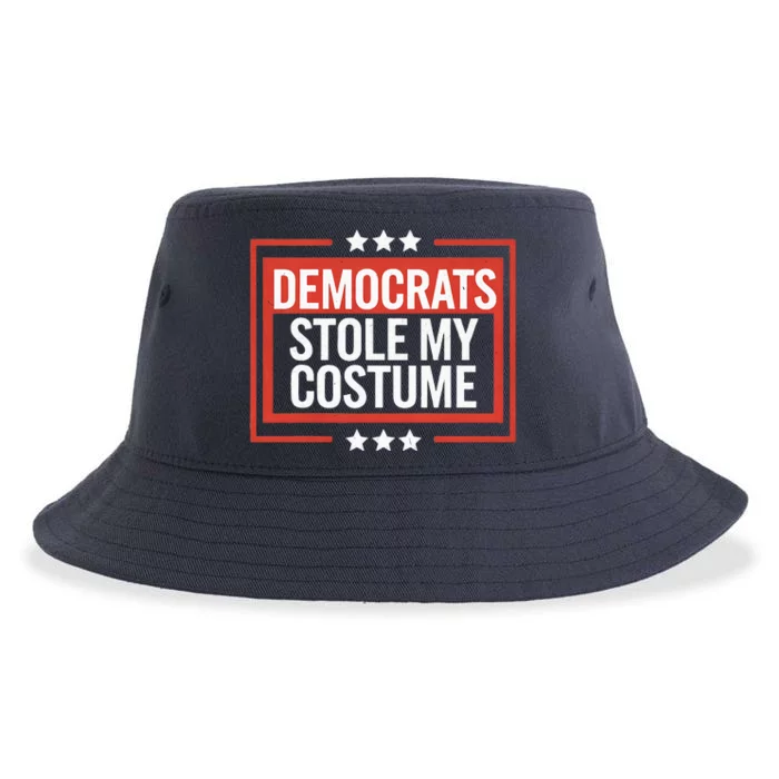 Trump 2024 Halloween Costume Democrats Stole My Costume Sustainable Bucket Hat