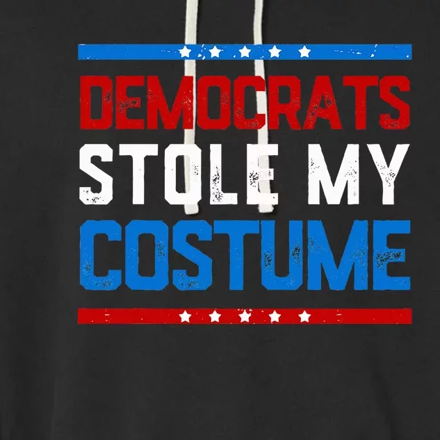 Trump 2024 Halloween Costume Democrats Stole My Costume Garment-Dyed Fleece Hoodie