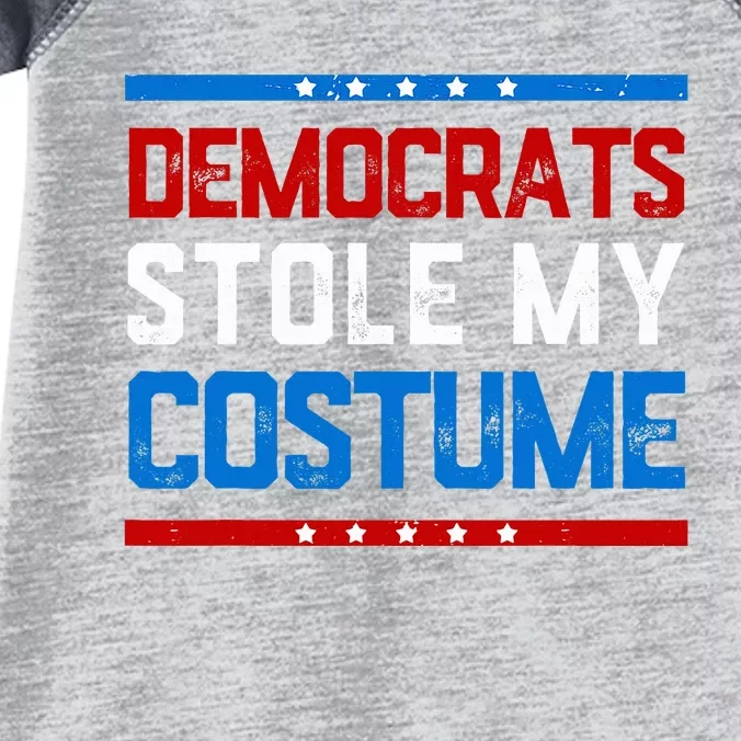 Trump 2024 Halloween Costume Democrats Stole My Costume Infant Baby Jersey Bodysuit