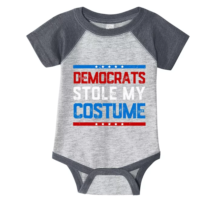 Trump 2024 Halloween Costume Democrats Stole My Costume Infant Baby Jersey Bodysuit