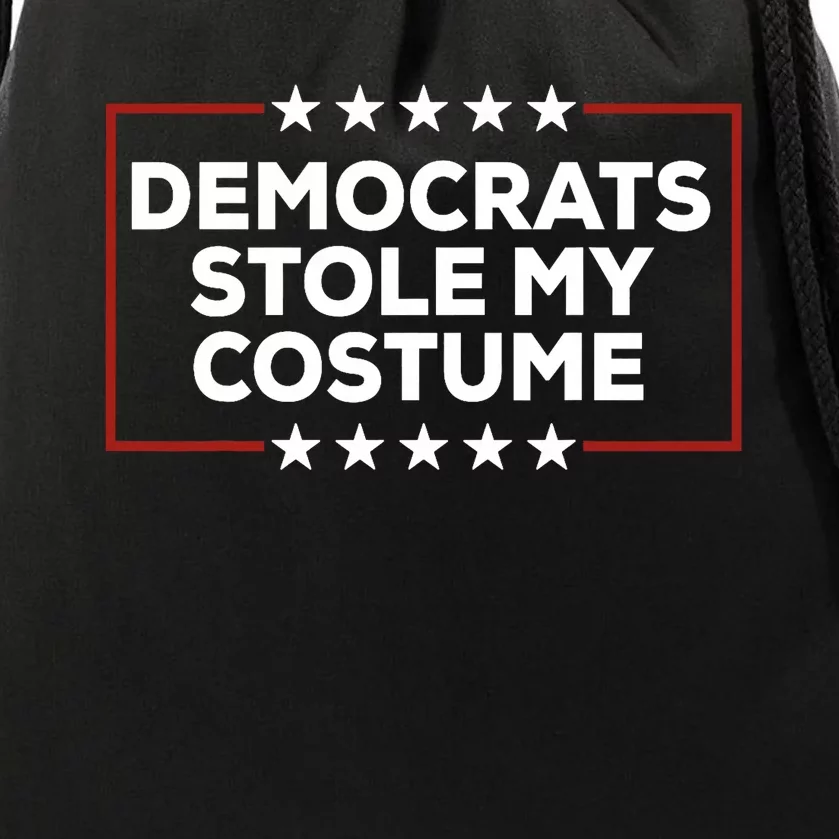 Trump 2024 Halloween Costume Democrats Stole My Costume Drawstring Bag