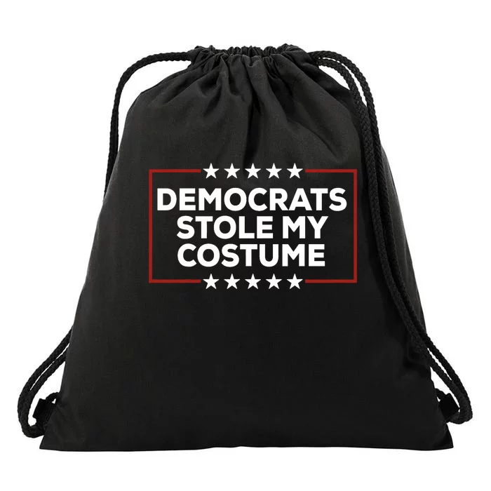 Trump 2024 Halloween Costume Democrats Stole My Costume Drawstring Bag