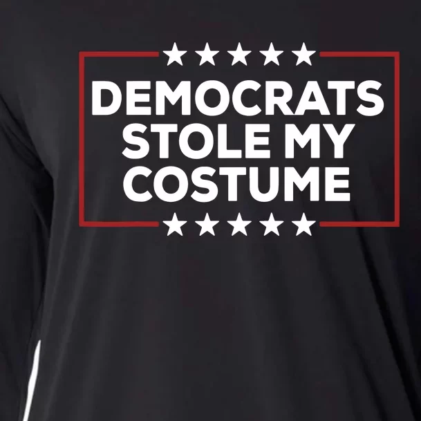 Trump 2024 Halloween Costume Democrats Stole My Costume Cooling Performance Long Sleeve Crew