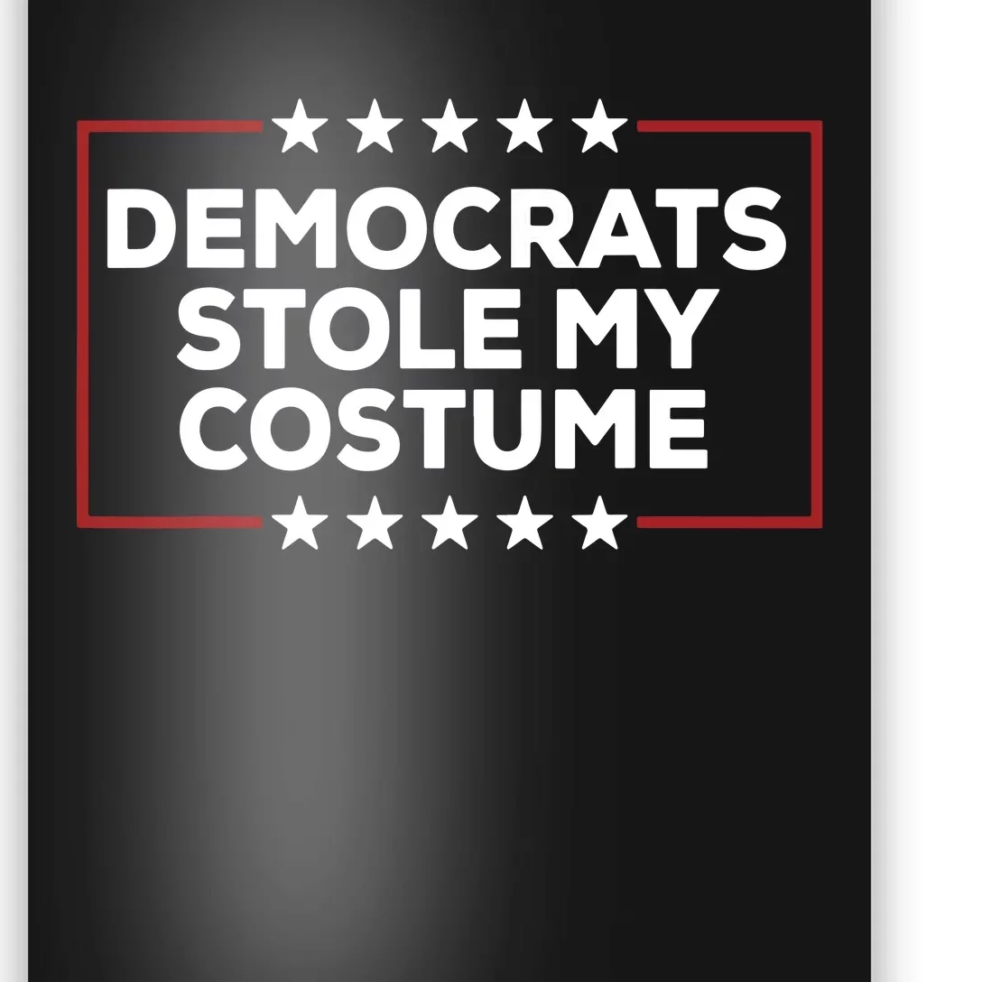 Trump 2024 Halloween Costume Democrats Stole My Costume Poster