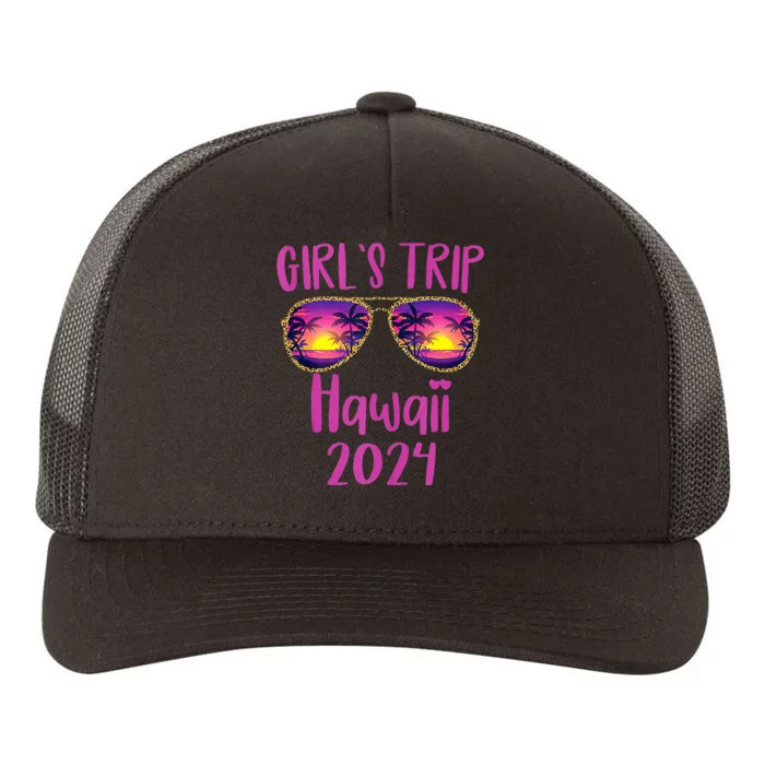 Trip 2024 HAWAII Trip Family Reunion Matching Yupoong Adult 5-Panel Trucker Hat