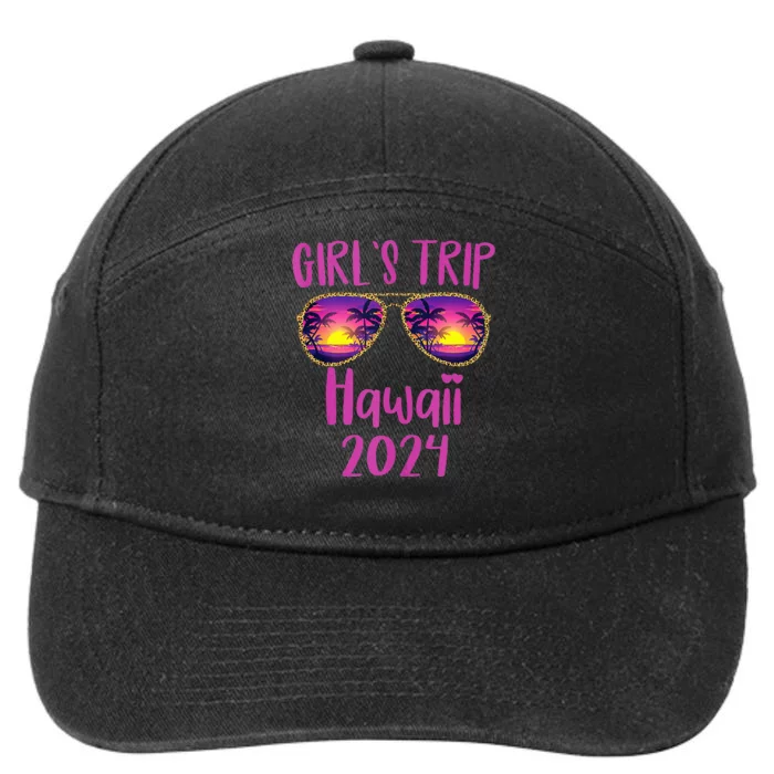 Trip 2024 HAWAII Trip Family Reunion Matching 7-Panel Snapback Hat