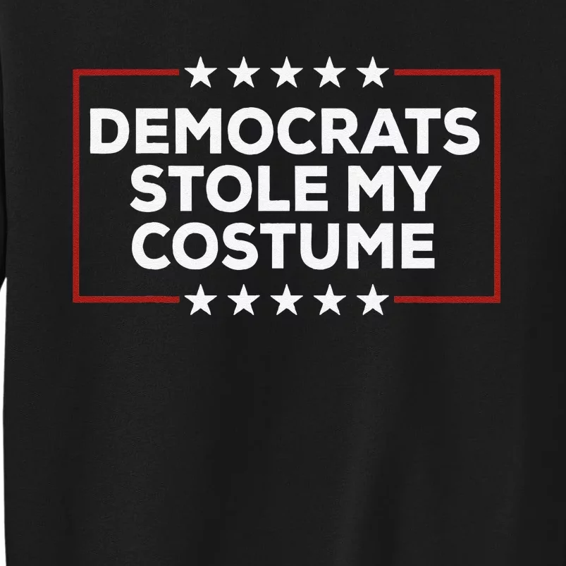 Trump 2024 Halloween Costume Democrats Stole My Costume Gift Tall Sweatshirt