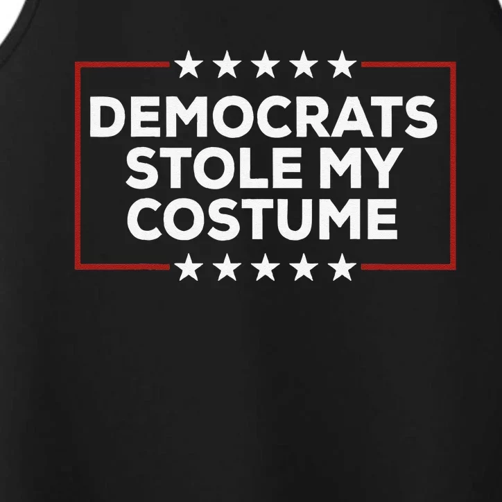 Trump 2024 Halloween Costume Democrats Stole My Costume Gift Performance Tank