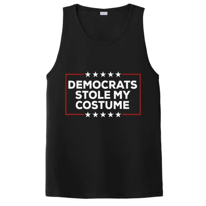 Trump 2024 Halloween Costume Democrats Stole My Costume Gift Performance Tank