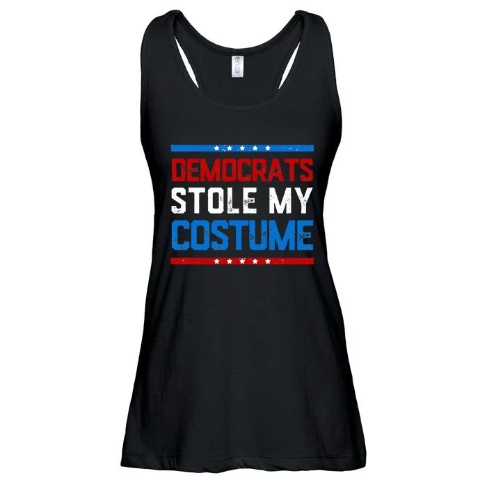 Trump 2024 Halloween Costume Democrats Stole My Costume Ladies Essential Flowy Tank