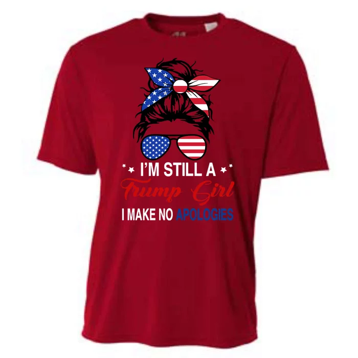 Trump 2024 I Am Still A Trump Girl I Make No Apologies Cooling Performance Crew T-Shirt