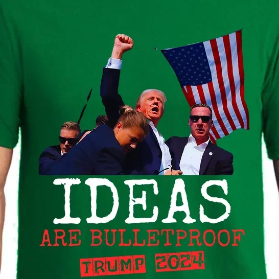 Trump 2024 Ideas Are Bulletproof Trump 2024 Pajama Set