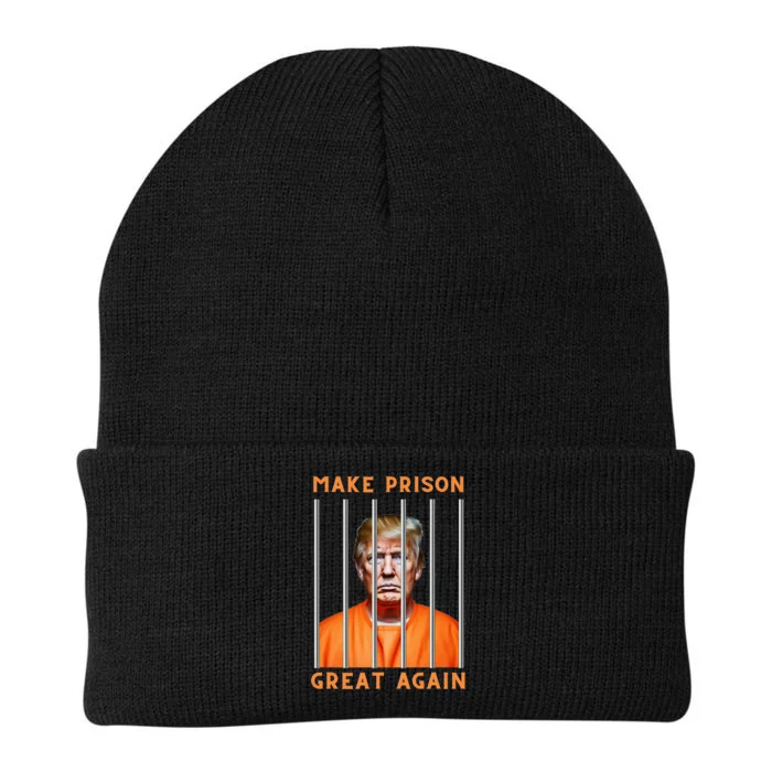 Trump 2024 In Prison Knit Cap Winter Beanie