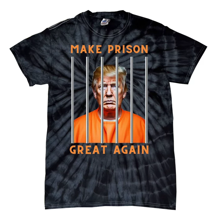 Trump 2024 In Prison Tie-Dye T-Shirt