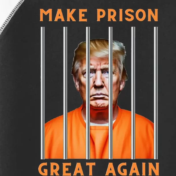 Trump 2024 In Prison Toddler Fine Jersey T-Shirt