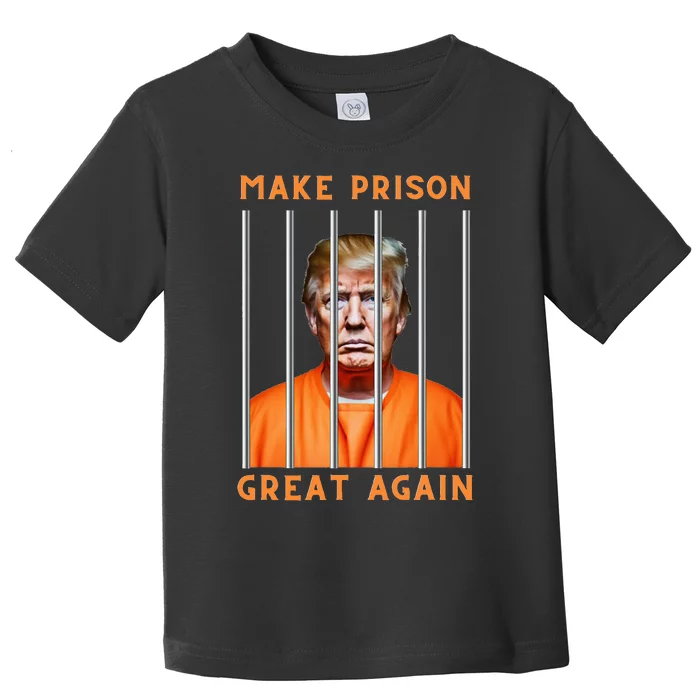 Trump 2024 In Prison Toddler T-Shirt