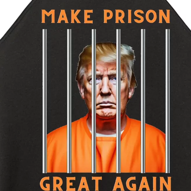 Trump 2024 In Prison Women’s Perfect Tri Rocker Tank