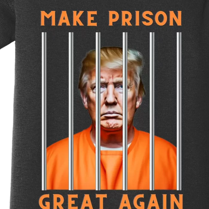 Trump 2024 In Prison Baby Bodysuit