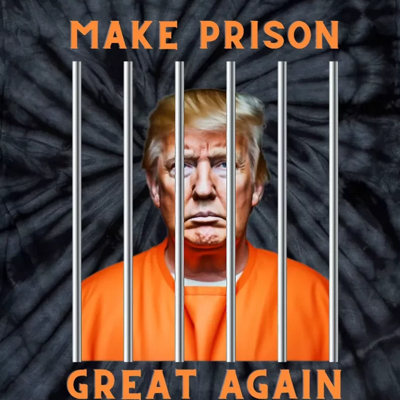 Trump 2024 In Prison Tie-Dye T-Shirt