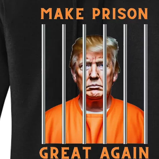 Trump 2024 In Prison Women's Pullover Hoodie