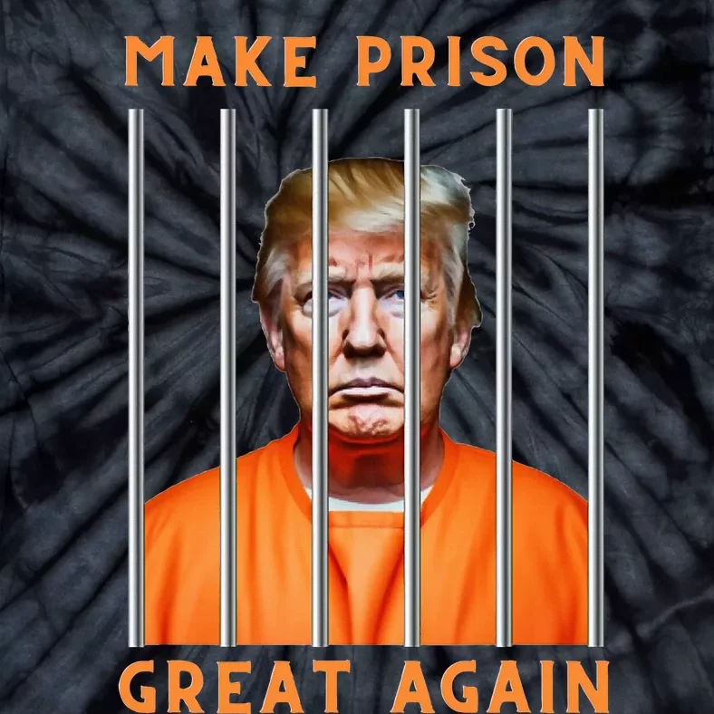 Trump 2024 In Prison Tie-Dye T-Shirt