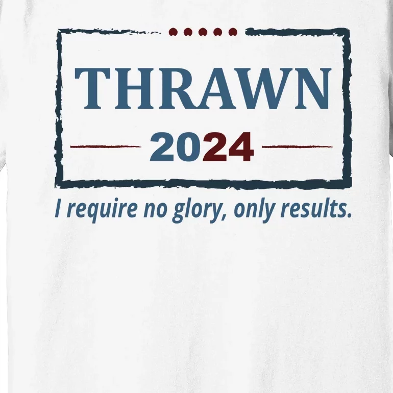 Thrawn 2024 I Require No Glory Only Results Election Premium T-Shirt