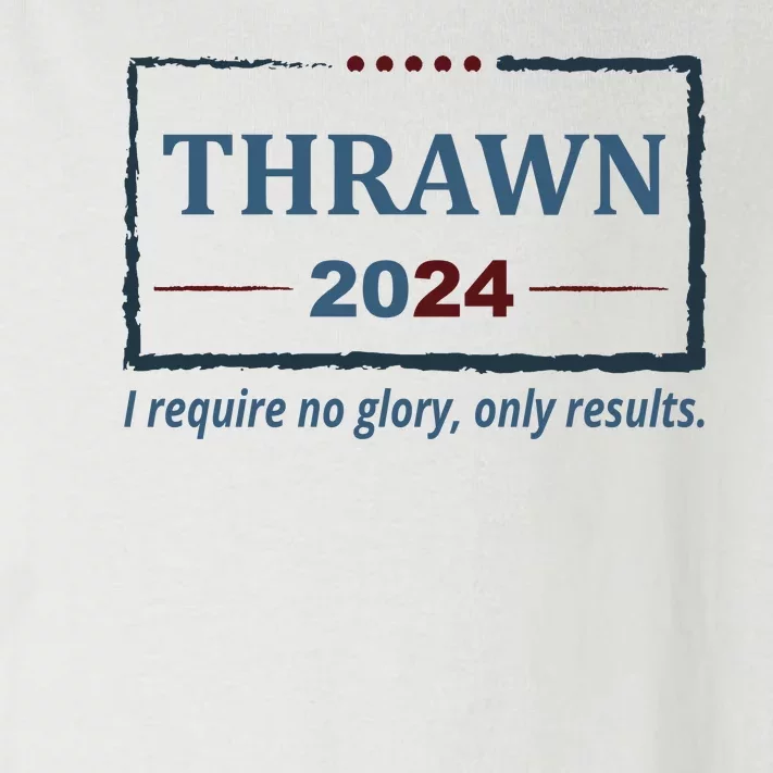 Thrawn 2024 I Require No Glory Only Results Election Toddler Long Sleeve Shirt