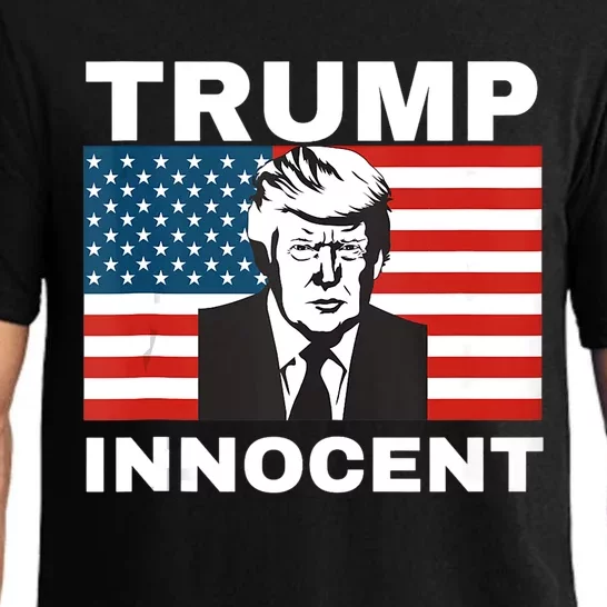 Trump 2024 Innocent TRUMP ProTrump AntiDemocrat Pajama Set