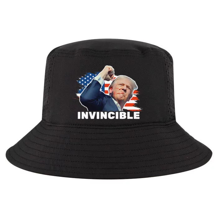 Trump 2024 Invincible Cool Comfort Performance Bucket Hat