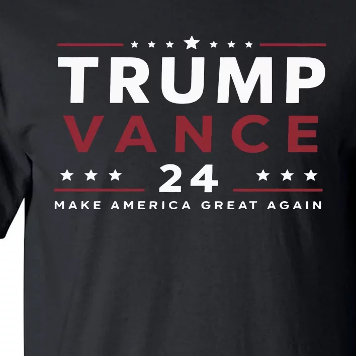 Trump 2024 Jd Vance Trump Vance 24 Tall T-Shirt