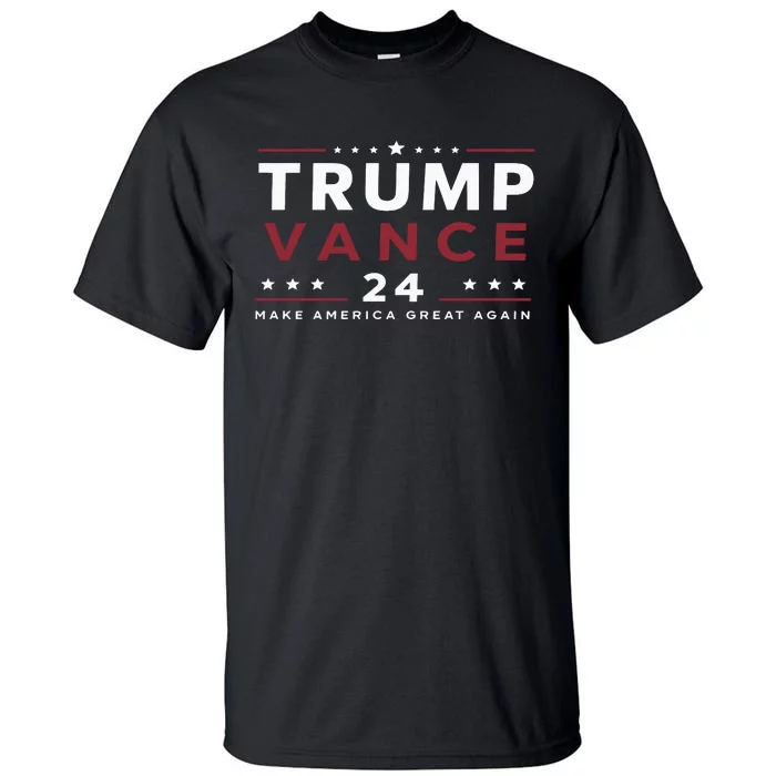 Trump 2024 Jd Vance Trump Vance 24 Tall T-Shirt