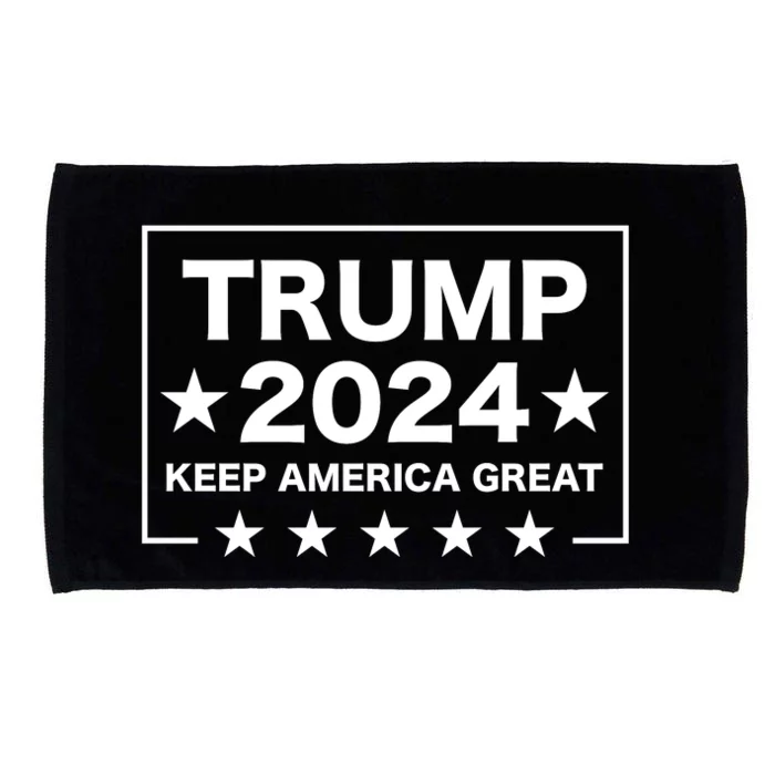 Trump 2024 Keep America Great Microfiber Hand Towel